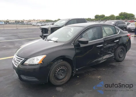2013 Nissan Sentra Sv z USA, uszkodzony, nr VIN 1N4AB7AP8DN902770